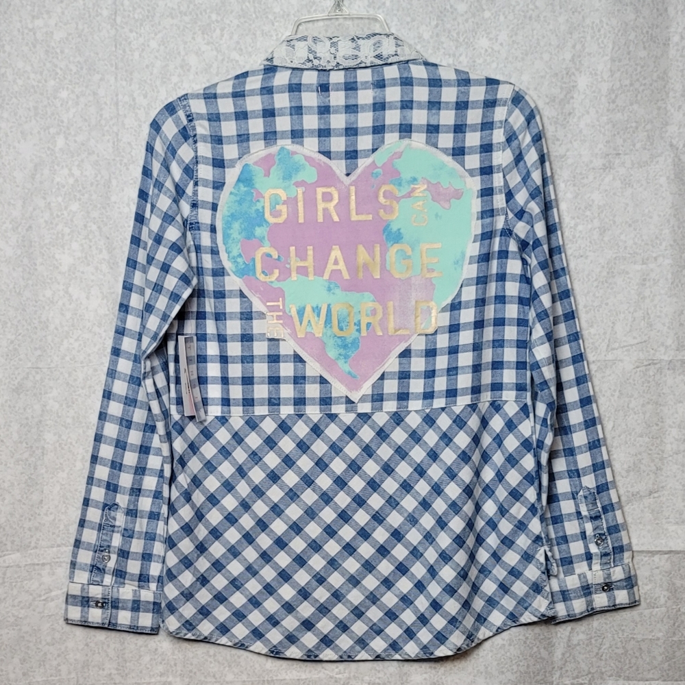 Justice Earth Heart Shirt